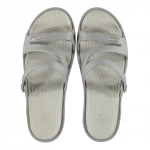Crocs Patricia Ladies Sandals - Silver/Pearl Wh