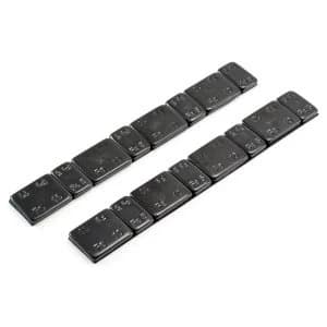 Centro Black Chassis Weights W/Adhesive 5G/10G X 2 Strips