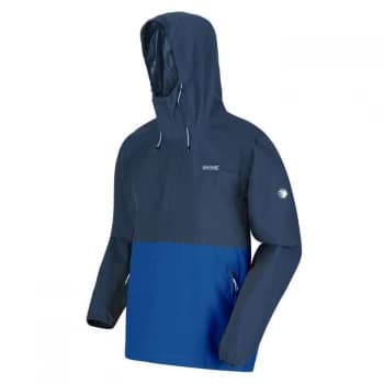Regatta Walfield Waterproof Overhead Jacket - DkDen/NautBl