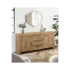 Compton 3 Drawer 2 Door Sideboard