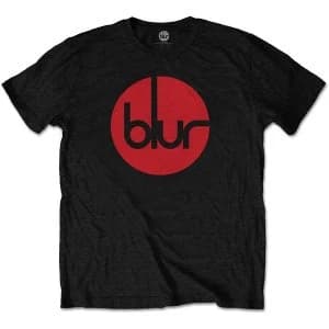 Blur - Circle Logo Unisex XX-Large T-Shirt - Black
