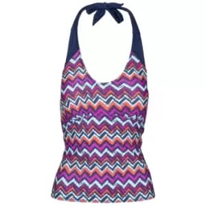 Trespass Womens/Ladies Winona Tankini (XXS) (Zigzag Print)