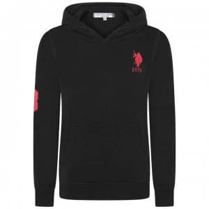 US Polo Assn Neck Sweat Top - Black