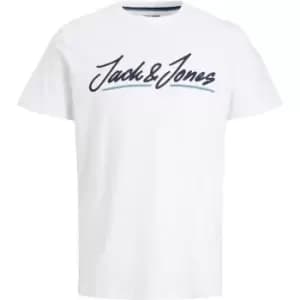 Jack and Jones T-Shirt Mens - White