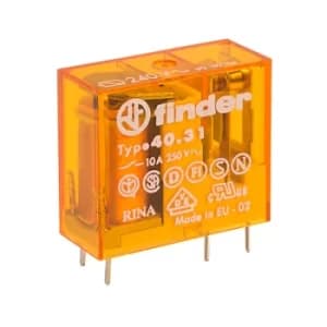 Finder 40.31.8.240.0000 240V Relay (Miniature) SPDT DC 10A