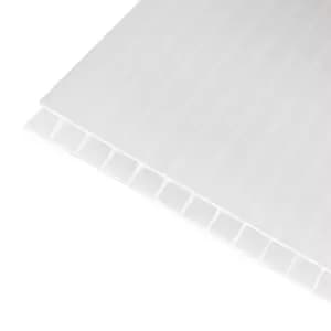 Axiome Opal Effect Polycarbonate Twinwall Roofing Sheet (L)2M (W)690mm (T)10mm