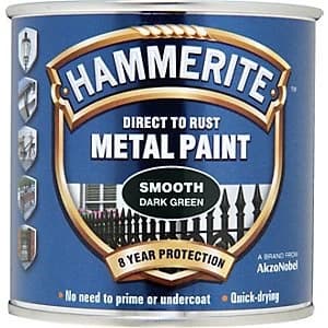 Hammerite Metal Paint Smooth Dark Green 250ml