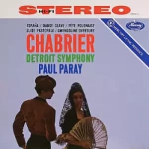 The Music of Chabrier by Emmanuel Chabrier Vinyl Album