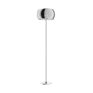 Crystal Glass Floor Lamp, Glass, 4x G9