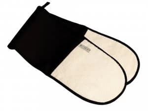 Le Creuset Double Oven Glove Black