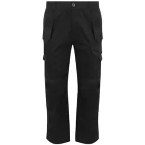 PRO RTX Mens Pro Tradesman Trousers (3XL L) (Black) - Black