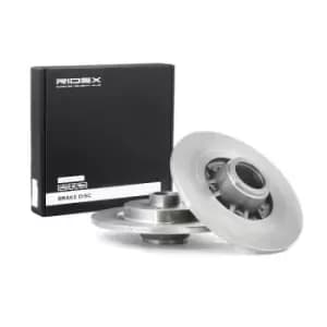 RIDEX Brake disc Rear Axle 82B1221 Brake rotor,Brake discs RENAULT,KANGOO / GRAND KANGOO (KW0/1_),KANGOO Express (FW0/1_),KANGOO BE BOP (KW0/1_)