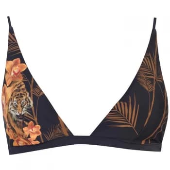 Ted Baker Ted Womens Caramel Triangle Bikini Top - Navy