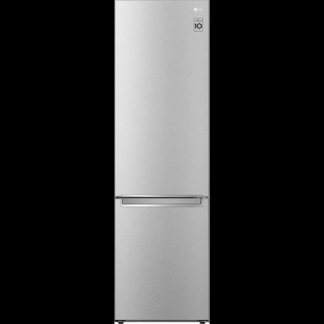 LG NatureFRESH GBB92MBB3P 203cm High 70/30 No Frost Fridge Freezer - Silver - A Rated