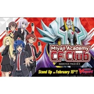 Cardfight Vanguard: VGE-V-BT03 Miyaji Academy CF Club Booster Box (16 Packs)