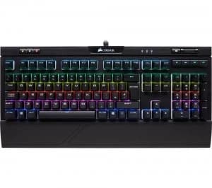 CORSAIR STRAFE RGB MK.2 Mechanical Gaming Keyboard - Red Switches, Red