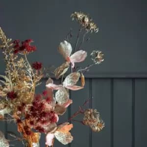 Crossland Grove Clematis Spray With 8 Heads Gold 930mm