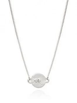 Rachel Jackson London Rachel Jackson London Sterling Silver Luminary Art Coin Choker Necklace