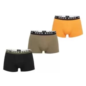 Boss 3 Pack Logo Boxer Shorts - Multi