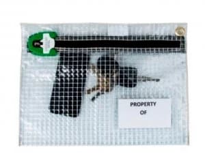 Versapak Personal Effects Security Bag 320 X 230mm Clear