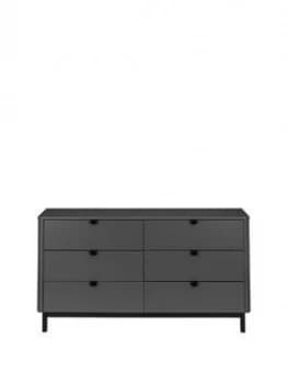 Julian Bowen Chloe 6 Drawer Wide Chest