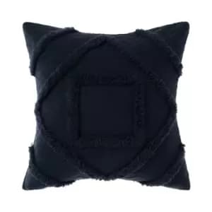 Linen House Adalyn Polyester Filled Cushion Cotton Indigo