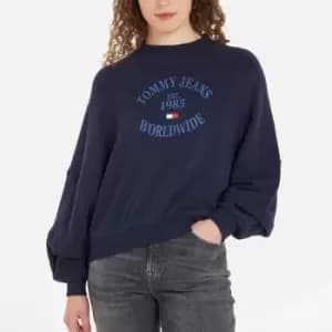 Tommy Jeans Relaxed Worldwide Cotton Sweatshirt - L