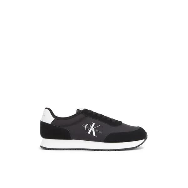 Calvin Klein Jeans Retro Runner Low Laceup Su-Ny Ml - Black 10