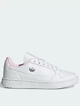 adidas Originals NY 90 - White/Pink, Size 6, Women