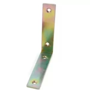 Steel from Corner l Shape Brace Angle Bracket - Size 75 x 75 x17mm - Pack of 2