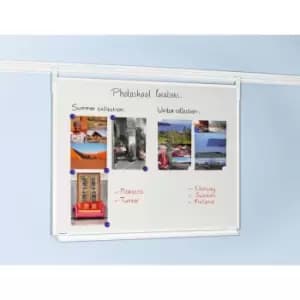 Legaline Whiteboard 120X180CM Rail System