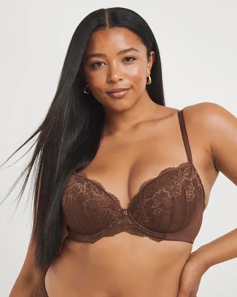 Ann Summers Ann Summers Sexy Lace Plunge Bra Nude4 Nude Four Female 42F CD41631