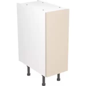 Kitchen Kit Flatpack Slab Kitchen Cabinet Base Unit Super Gloss 300mm in Cashmere MFC