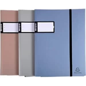 Exacompta Display Book 85562E A4 Assorted 20 Pockets Pack of 20
