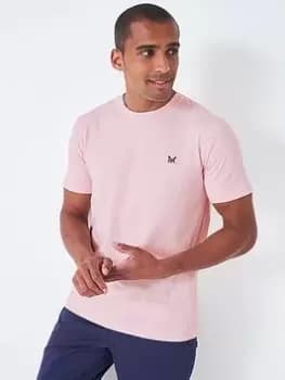 Crew Clothing Crew Classic T-Shirt - Light Pink Size M Men