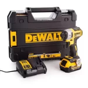 DEWALT DCF887P1 18V XR Brushless Impact Driver (1 x 5.0AH Battery)
