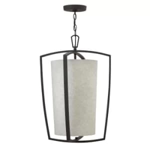 Hinkley Blakely Large Pendant Light 3x E14 Light Buckeye Bronze