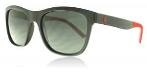 Polo Ralph Lauren PH4120 Sunglasses Shiny Black 500187 55mm