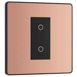 BG Evolve Master Polished Copper 2 Way Single Touch Dimmer Switch - 200W
