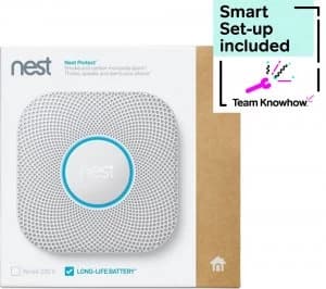Knowhow Protect Second Generation Wireless Smoke and Carbon Monoxide Alarm and Installation Bundle