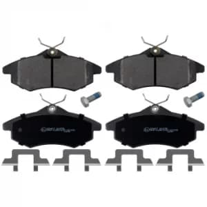 Brake Pad set 16590 by Febi Bilstein Front Axle