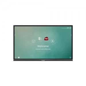 Viewsonic IFP7550-2EP signage display 189.2cm (74.5") LCD 4K Ultra HD Touch Screen Interactive flat panel Black Android 7.0