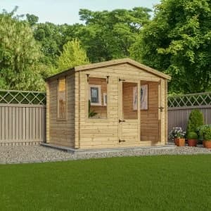 Mercia 19mm Log Cabin - 2.6 x 3.3m