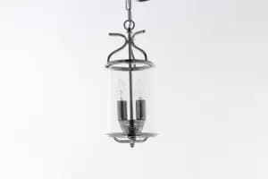 Winchester 2 Light Polished Chrome Indoor Lantern