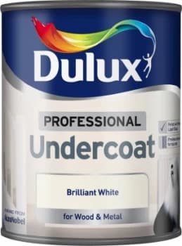 Dulux Professional Pure Brilliant White Undercoat 750ml