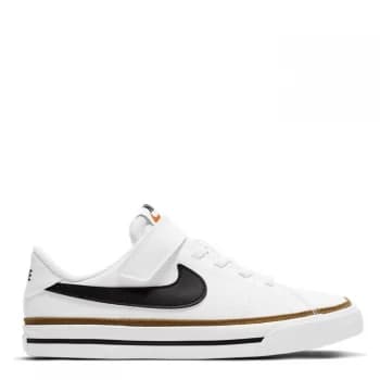 Nike Court Legacy Little Kids Shoe - White/Black