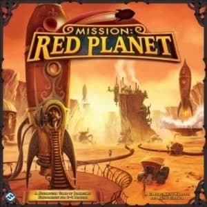 Mission Red Planet Board Game Steampunk themed