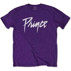 Prince - Logo Unisex Large T-Shirt - Purple