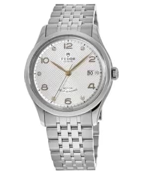 Tudor 1926 39mm Diamond-Set Stainless Steel Mens Watch M91550-0003 M91550-0003
