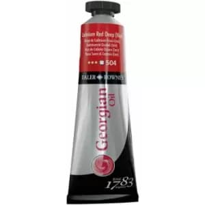 Daler-Rowney 111014504 Georgian Oil 38ml Cad Red Deep (Hue)